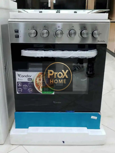 Cuisinière Condor Raviolla 4 Feux Ventilee Catalyseur Inox