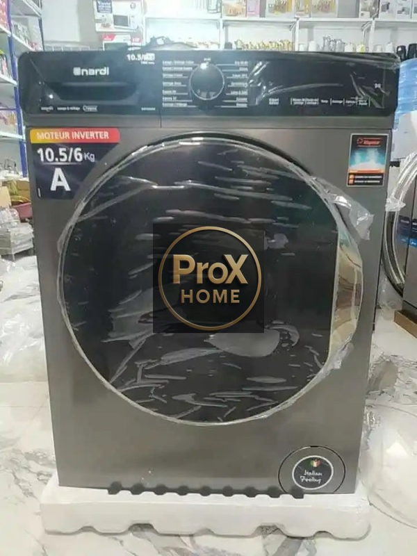 Machine a laver Nardi Séchage 10.5KG/6KG Gris