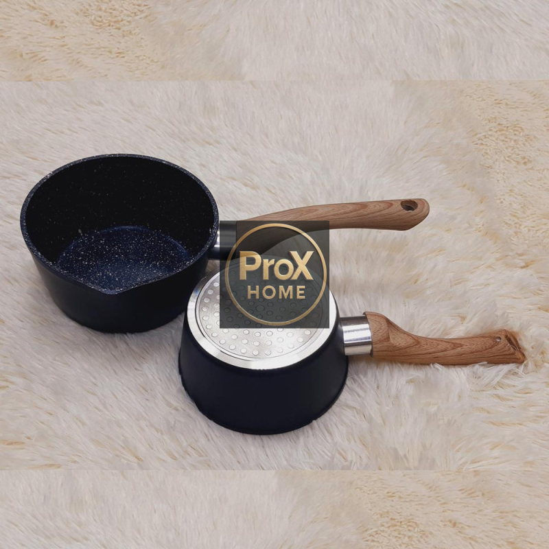 Série Casseroles ContiGlobal Noir Main en Bois