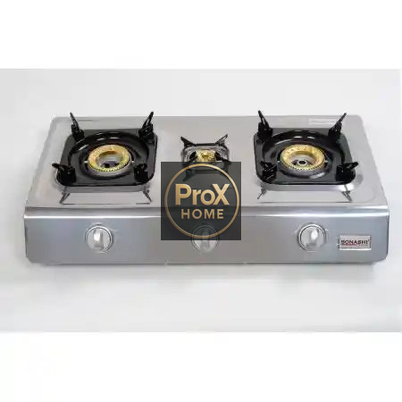 Rechaud a Gas Sonashi 3FX Inox