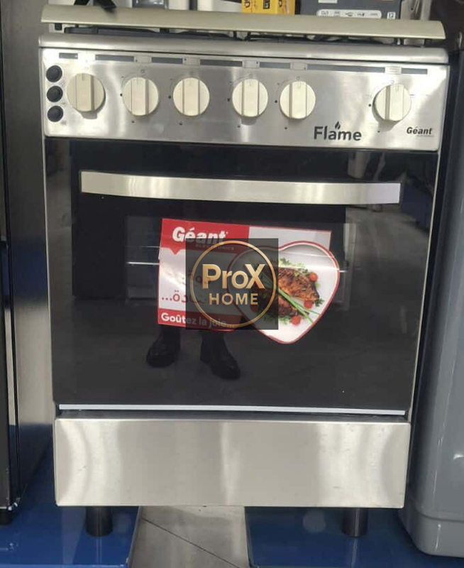 Cuisinière Geant Flame Inox