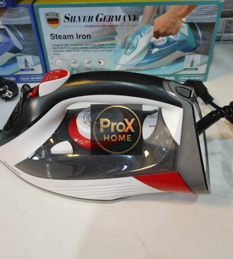 Fer a Repaasser Sonashi Céramique 2200Watts Noir et Rouge